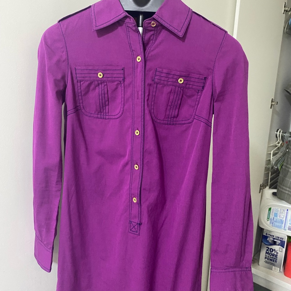 Tory Burch Rich Purple dress tunic
